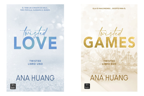 Twisted Love + Games - Ana Huang - Crossbooks - 2 Libros