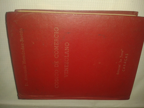 Libro Codigo De Comercio Venezolano 