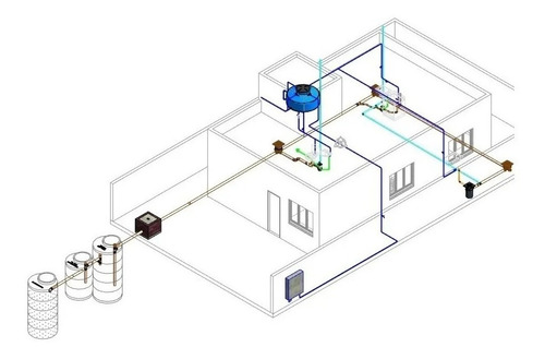 Revit Projeto Hidrossanitário Template C/ Familias E Dynamo (Usado)