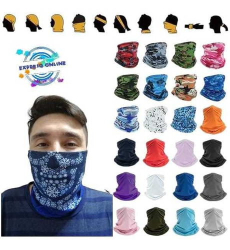 Bandana Multifuncional Headwear Diseños Desde La 2da Imagen.