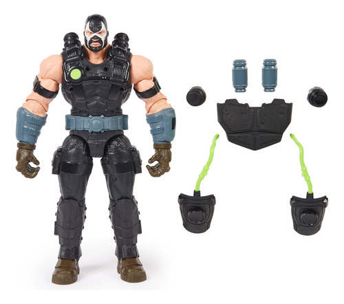 Set Batalla Batman Vs Bane De 30 Cm, 14 Accesorios Incluidos