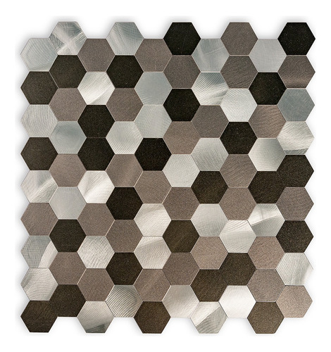 Hexa Alum Gray - Pal3210 Premium - Misiones Deco - 1era