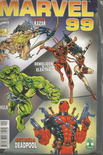 Marvel 99 Vol 01 - Abril - Bonellihq Cx154 K19