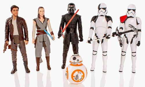 musicas sentido montón Star Wars Pack 6 Personajes 30 Cm Hasbro | MercadoLibre