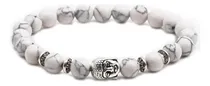 Comprar Pulsera Con Dije Cabeza De Buda Ágata Moda