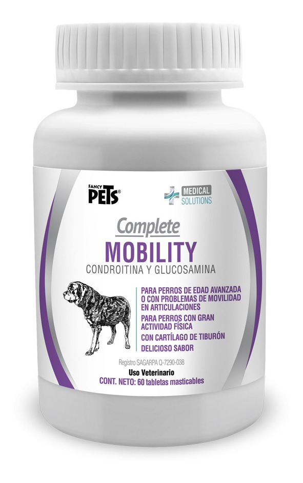 Complete Mobility  Perros C/condroitina Y Glucosamina 60 Tab
