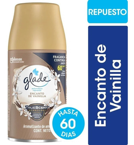 Glade Matic Repuesto Aromatizante Deo Vainilla