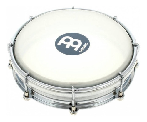 Meinl Tbr06alu Tambor De Mano 6 Pulgadas Aluminio Percusión Color Plateado