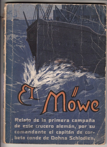 1917 Buque Corsario Sms Mowe En Atlantico X Dohna Schlodien 