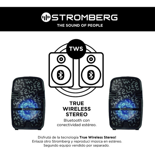 Imagen 7 de 8 de Parlantes Portátil Stromberg Digity Bluetooth Tws Special Ed