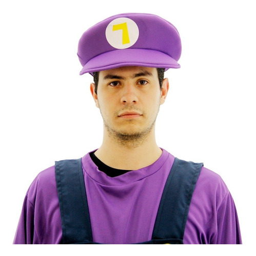 Gorro Waluigi Mario Bros