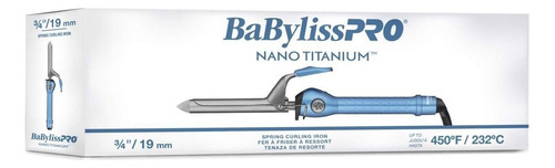 Tenaza Profesional Para Cabello Babyliss Nano Titanium 3/4