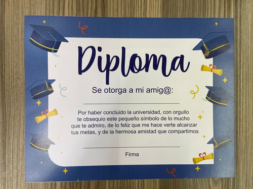 Diplomas De Graduación Universitaria