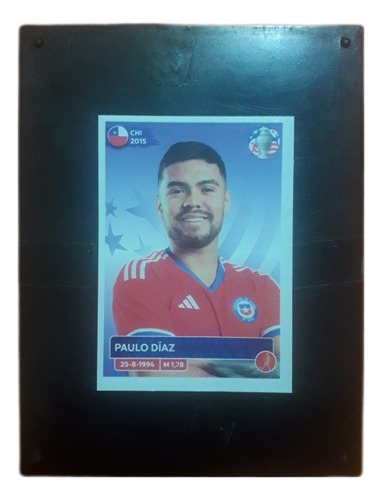 Figurita Copa América 2024 Paulo Díaz Chile 8