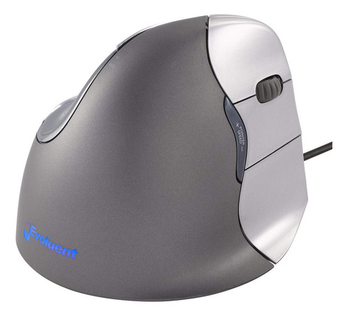 Evoluent Verticalmouse 4 (modelo # Vm4r) Mouse De Tamaño E. Color Negro