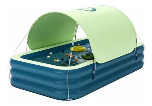 Piscina Inflable Con Toldo Cod Zj-001