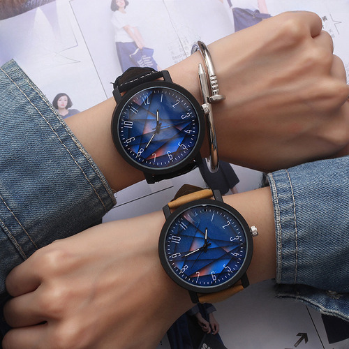 Cute Digital Brown - Reloj Para Pareja De Estilo Japonés Y C