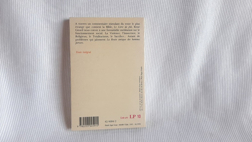 Imagen 2 de 4 de La Route Antique Des Hommes Pervers Rene Girard Livre Poche