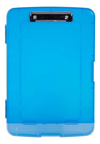 . Carpeta Organizadora Con Portalápices Para Documentos Azul