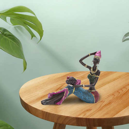 Exquisitas Figuras Africanas Para Mujer, Artesanía, Hogar,