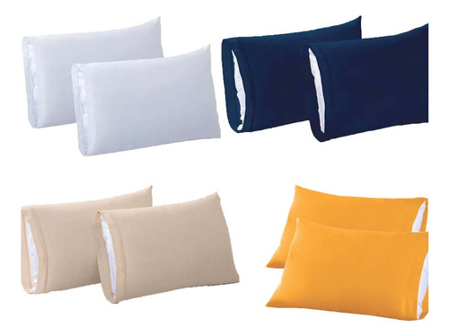 Pack 5 Pares De Fundas De Almohada Suaves Esencial Concord 