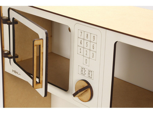 Imagen 4 de 8 de Cocinita De Juguete Cocina Madera Infantil Para Niños Chicos