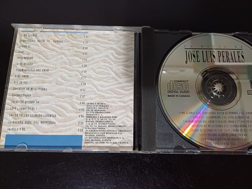 La Magia De José Luis Perales (grandes Éxitos) Cd (Usado)