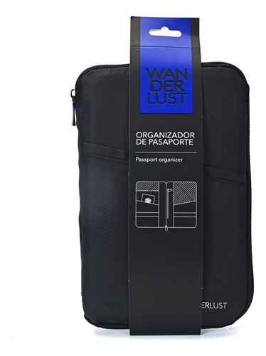 Organizador De Viaje Portapasaporte Portapapeles Wanderlust