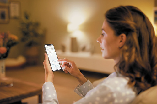 Imagen 8 de 10 de Lampara Led Inteligente Philips Wifi Smart Color E27