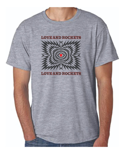 Reptilia Remeras Rock Love And Rockets (código 01)