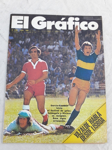 Revista El Grafico Nº 2839 Año 1974 Garcia Cambon Colangelo
