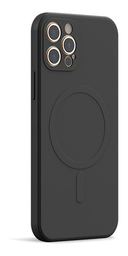 Carcasa Para iPhone 13 Pro Max Silicona Magsafe Antigolpes