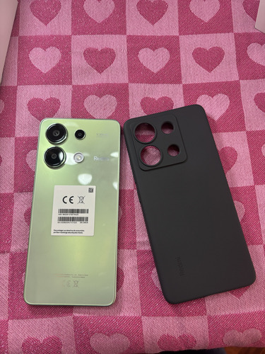 Xiaomi Red Mi Note 13 Verde 256gb Nuevo At&t Con Funda De Regalo