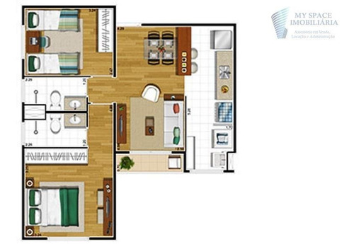 Imagem 13 de 14 de Apartamento Residencial À Venda, Parque Viana, Barueri. - Ap1529