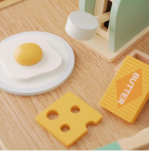 Juego Para Hacer Pan Para Niños 9 Piezas, Juguetes Mad