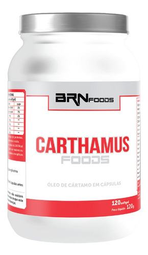 Carthamus Foods 120 Cáps - Brn Foods