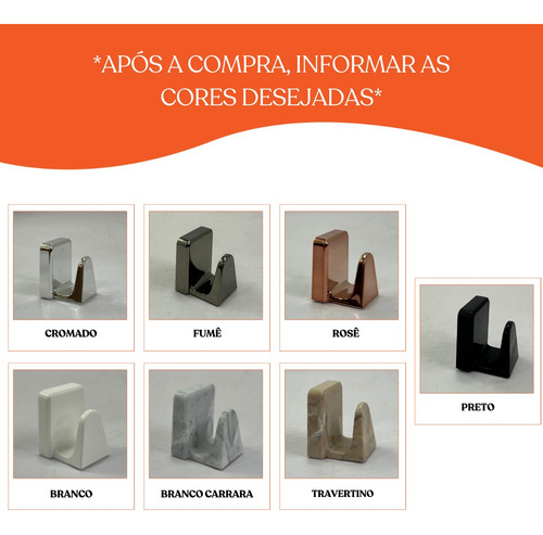 Kit 2 Ganchos De Parede Autoadesivos Pendurador De Toalhas