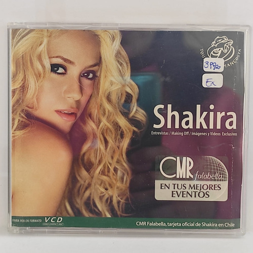 Shakira  Tour De La Mangosta Cd Usado Musicovinyl