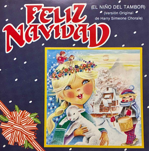 Cd Feliz Navidad El Niño Del Tambor Navideño