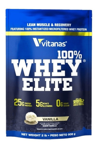 100% Whey Elite - 2lb- Vitanas - L a $74950