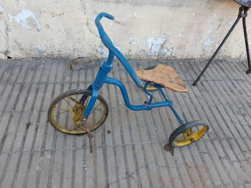 Juguete A Pedal Triciclo Azul N 10
