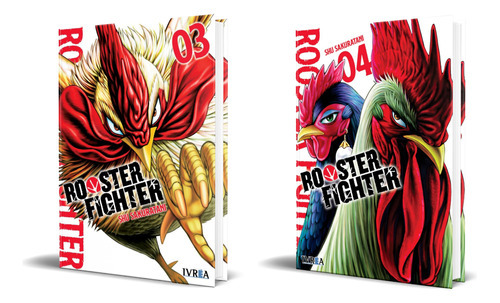 Rooster Fighter 3-4, De Syu Sakuratani. Editorial Ivrea, Tapa Blanda En Español, 2022