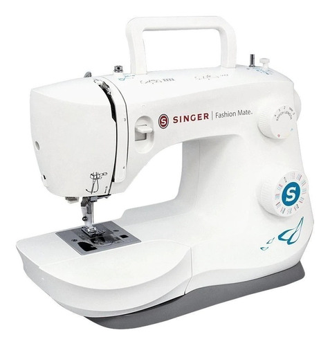 Máquina de coser Singer Fashion Mate 3342 portable blanca 110V