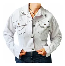 Comprar Camperas De Jean De Diseño Con Tachas