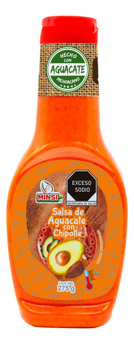 6 Salsas De Aguacate Minsi (3 Sabores)