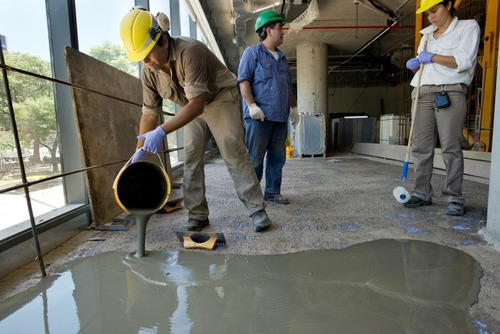 Imagen 2 de 2 de Contrapiso Autonivelante Cementicio Sika Level-125 X 22.7 Kg