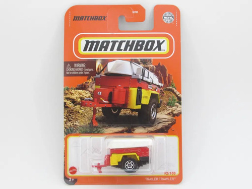 Matchbox # 92/100 - Trailer Trawler- 1/64 - Gvy02