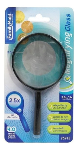 Lupa De 90 Mm Con Mango Resistente