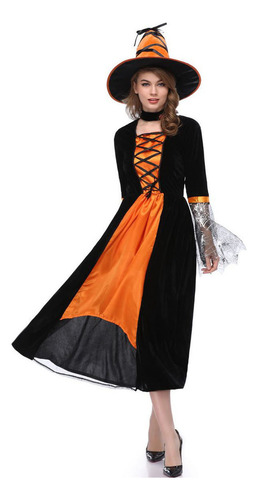 Disfraz De Bruja De Halloween Para Cosplay, Disfraz De Bruja