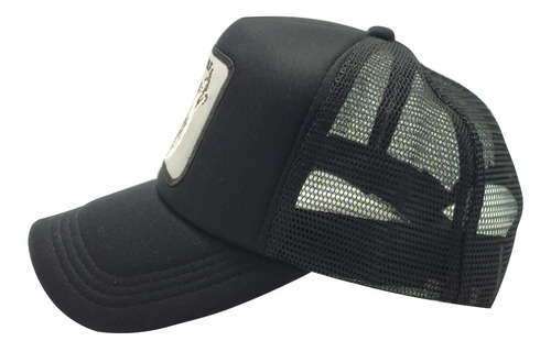 Imagen 6 de 6 de Gorra Trucker Lobo Parche Bordado Ear Outdoor